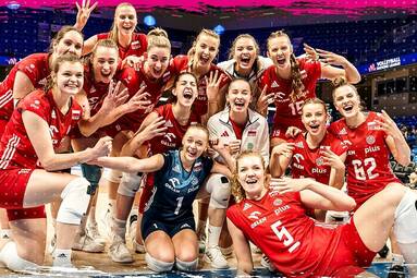 W Lidze Narodów polskie dziewczyny wygrały pierwszy historyczny brązowy medal! #jazdababy