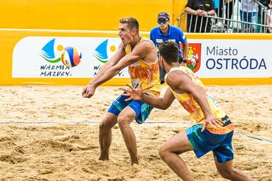 Atakujący z PlusLigi wicemistrzem Polski w siatkówce plażowej