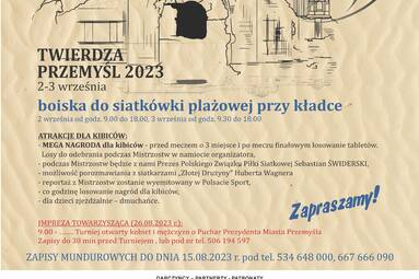Funkcjonariusze służb mundurowanych zagrają na plaży w Przemyślu