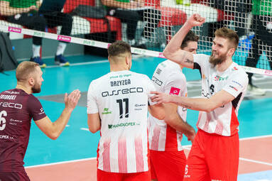 Asseco Resovia Rzeszów nie dała się zaskoczyć drużynie z Olsztyna [ZDJĘCIA]