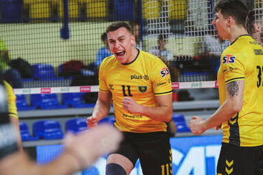 Katowiczanie nie dali szans zdobyć seta przeciwnikom po drugiej stronie siatki [ZDJĘCIA]
