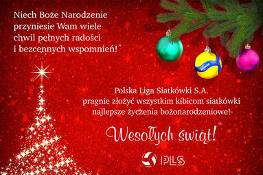 Życzenia Świąteczne od Polskiej Ligi Siatkówki