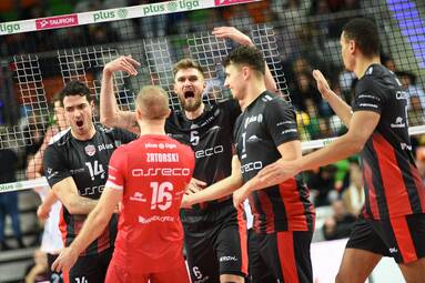 Asseco Resovia Rzeszów kończy rok zwycięstwem za 3 punkty [ZDJĘCIA]