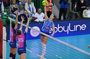 PGE Rysice przegrały z Imoco Conegliano, ale pozostały w Lidze MIstrzyń