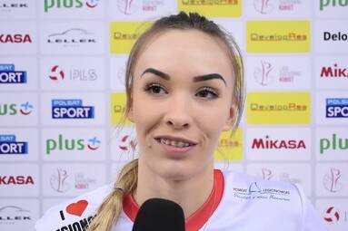 WYWIAD: Adriana Adamek o meczu z Developresem SkyRes Rzeszów | 3:0 | 2018.12.01