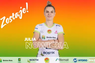 Julia Nowicka zostaje w bialskim klubie