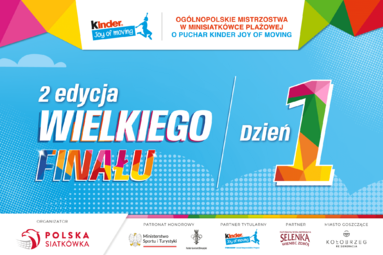 Wielki Finał 2024 KINDER Joy of moving na plaży: za nami pierwszy dzień zmagań