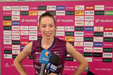 Wiktoria Makarewicz, MVP meczu Metalkas Pałacu Bydgoszcz z ITA TOOLS Stalą Mielec