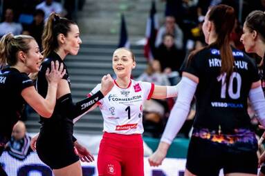 Dominacja ŁKS Commercecon w derbach Łodzi! Szybkie 3:0 w meczu z PGE Grotem Budowlanymi [WIDEO]