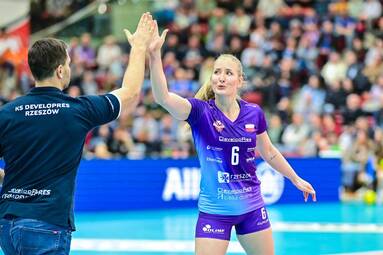Godzinny set i ważna wygrana. DevelopRes Rzeszów bliżej ćwierćfinału Ligi Mistrzyń