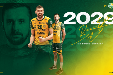 Mateusz Bieniek siatkarzem Aluron CMC Warty Zawiercie do 2029 roku
