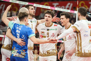 Trefl Gdańsk wygrał 3:0 w meczu z Barkomem Każanami Lwów [ZDJĘCIA]