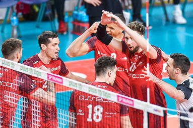 Asseco Resovia nie zwalnia i w Kędzierzynie wygrywa piętnasty mecz z rzędu [ZDJĘCIA]