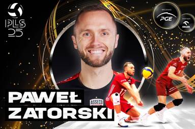 Nominowany w kategorii siatkarz 25-lecia PlusLigi: Paweł Zatorski