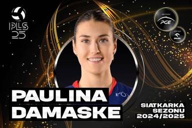 Nominowanie w kategorii Siatkarka sezonu 2024/2025: Paulina Damaske 