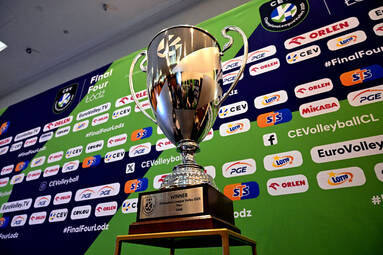 Łódzka Atlas Arena gotowa na starcie tytanów o trofeum CEV Ligi Mistrzów [ZDJĘCIA]