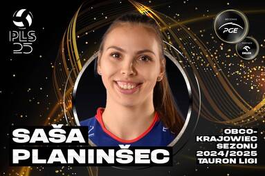 Nominowane w kategorii Obcokrajowiec sezonu 2024/2025: Saša Planinšec