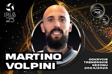 Nominowani w kategorii Odkrycie trenerskie sezonu 2024/2025: Martino Volpini