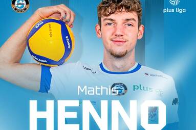 Mathis Henno nowym przyjmującym Cuprum Stilonu Gorzów Wlkp.