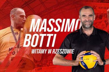 Massimo Botti, trener mistrza Polski, poprowadzi Asseco Resovię Rzeszów
