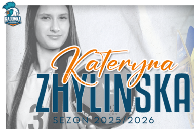 Kateryna Zhylinska dołącza do MOYA Radomki Radom