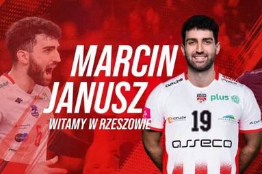 Marcin Janusz nowym rozgrywającym Asseco Resovii Rzeszów