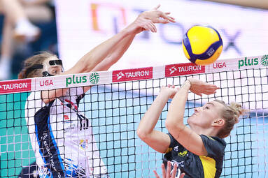 3:2 zakończył się mecz między LOTTO Chemikiem Police a Sokołem&Hagric Mogilno [ZDJĘCIA]