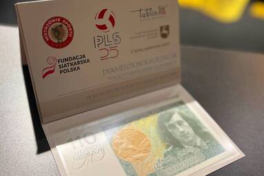 Tylko dziś i jutro na miejscu można kupić wyjątkową diamentową kolekcję banknotów. Zapraszamy na BOGDANKA Volley Cup