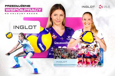 INGLOT ponownie Partnerem Polskiej Ligi Siatkówki