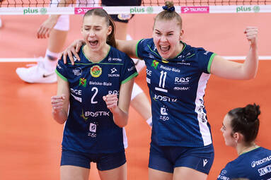 Siatkarki z Bielsko - Białej pokonały LOTTO Chemika Police [ZDJĘCIA]