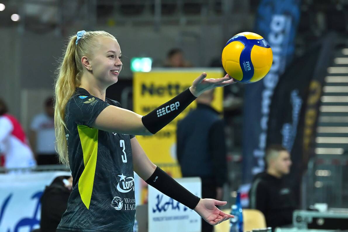 Pokaz siły ŁKSu Commercecon Łódź. Sokół & Hagric Mogilno bez szans [ZDJĘCIA]