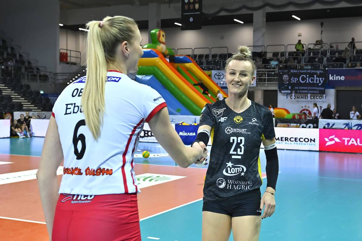 Pokaz siły ŁKSu Commercecon Łódź. Sokół & Hagric Mogilno bez szans [ZDJĘCIA]