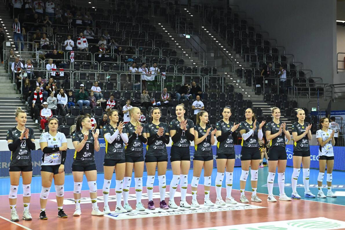 Pokaz siły ŁKSu Commercecon Łódź. Sokół & Hagric Mogilno bez szans [ZDJĘCIA]