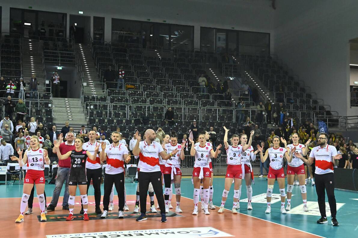 Pokaz siły ŁKSu Commercecon Łódź. Sokół & Hagric Mogilno bez szans [ZDJĘCIA]