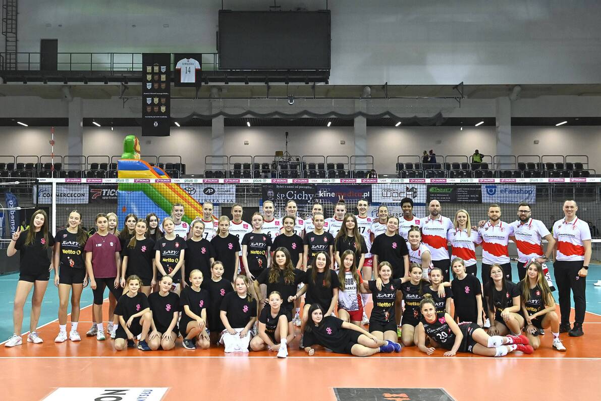 Pokaz siły ŁKSu Commercecon Łódź. Sokół & Hagric Mogilno bez szans [ZDJĘCIA]