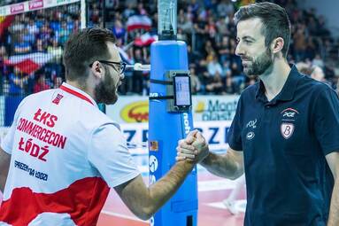 PGE Budowlani lepsi w derbach od ŁKS Commercecon [WIDEO]