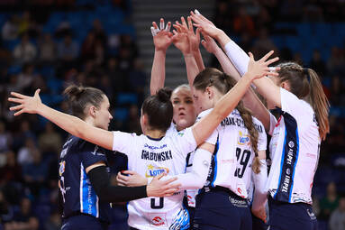 LOTTO Chemik Police znów triumfuje. EcoHarpoon NOWEL LOS Nowy Dwór Mazowiecki wciąż bez punktów [ZDJĘCIA]