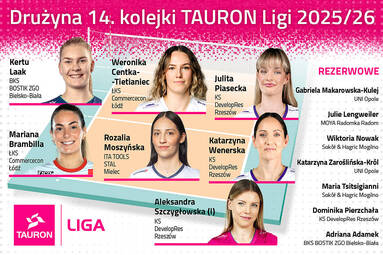 Drużyna 14. kolejki TAURON Ligi