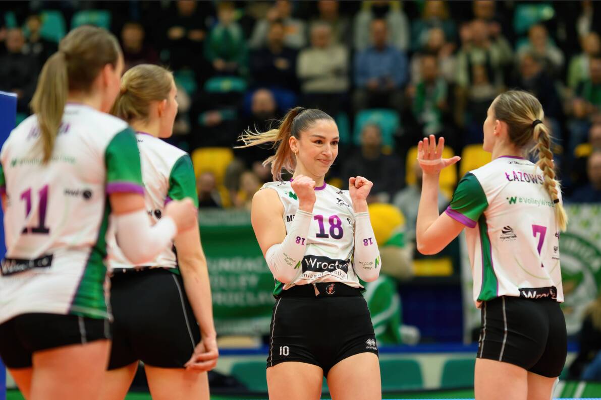 BKS BOSTIK ZGO Bielsko-Biała wygrywa za trzy we Wrocławiu [ZDJĘCIA]