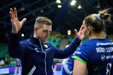 BKS BOSTIK ZGO Bielsko-Biała wygrywa za trzy we Wrocławiu [ZDJĘCIA]