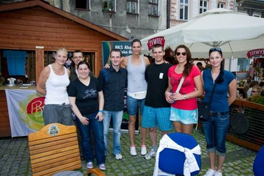 Bialskie siatkarki z myślą o kibicach