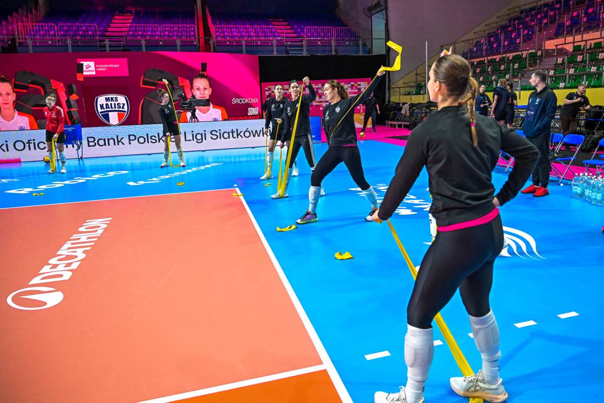 Dziś trwają treningi, a już jutro zawodniczki TAURON Ligi zawalczą o TAURON Puchar Polski [ZDJĘCIA]