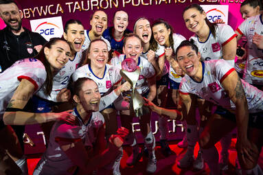 PGE Budowlani Łódź w efektownym stylu zdobyli TAURON Puchar Polski