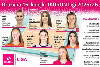 Drużyna 16. kolejki TAURON Ligi
