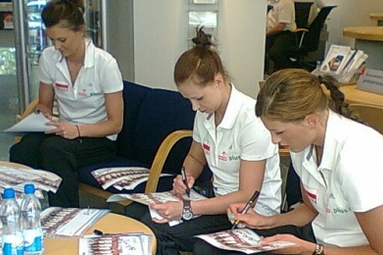 Spotkanie w salonie Plusa