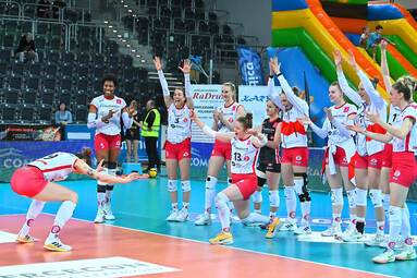 ŁKS Commercecon Łódź wygrywa z #VolleyWrocław [ZDJĘCIA]