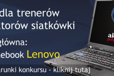 Konkurs dla trenerów i instruktorów siatkówki