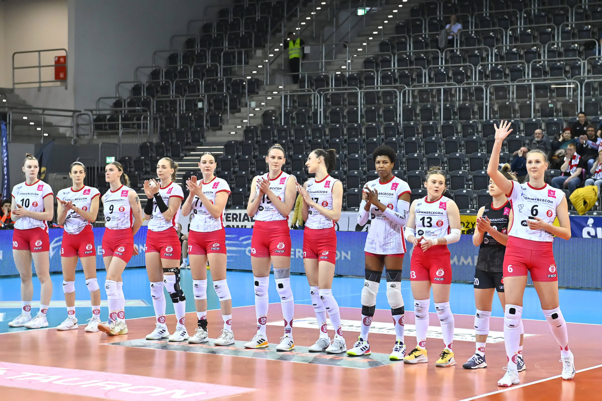 W walce o 5. miejsce ŁKS Commercecon zapisuje punkt. Rewanż w Mielcu [ZDJĘCIA]