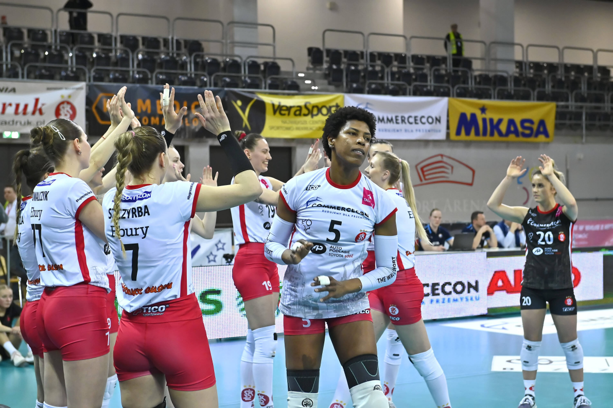 W walce o 5. miejsce ŁKS Commercecon zapisuje punkt. Rewanż w Mielcu [ZDJĘCIA]