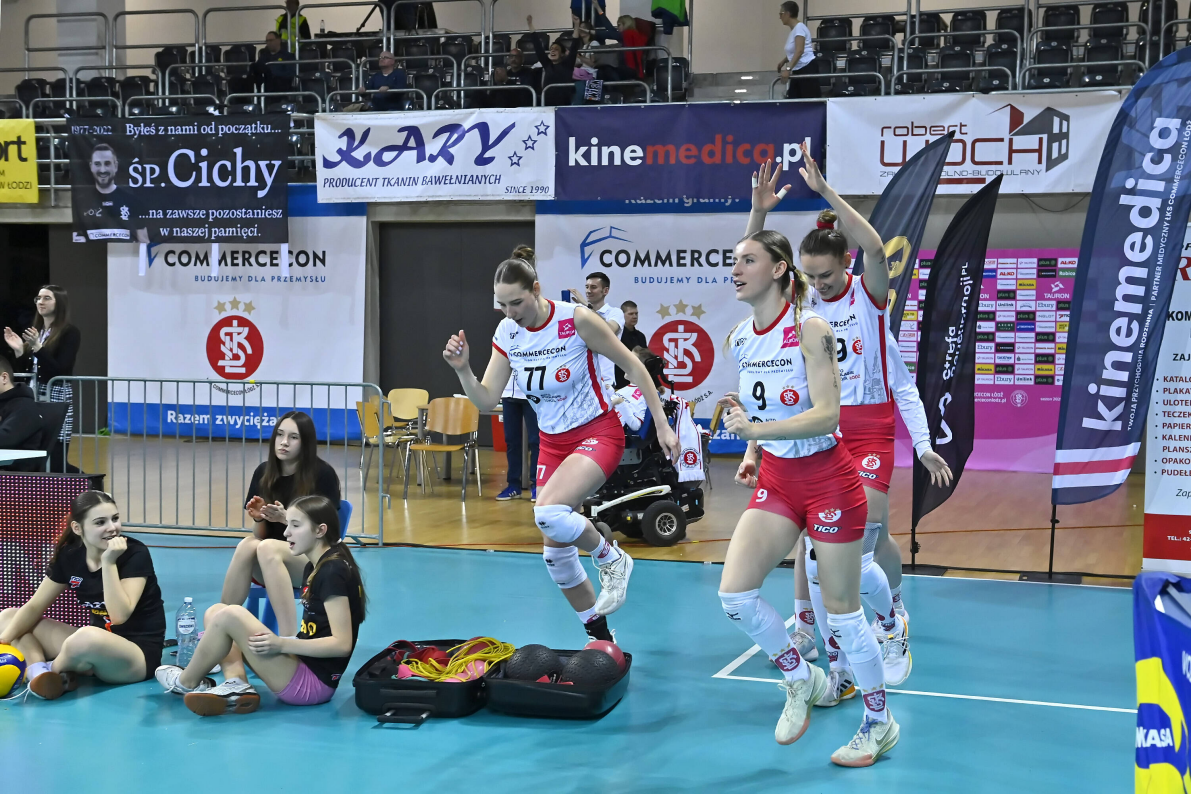 W walce o 5. miejsce ŁKS Commercecon zapisuje punkt. Rewanż w Mielcu [ZDJĘCIA]